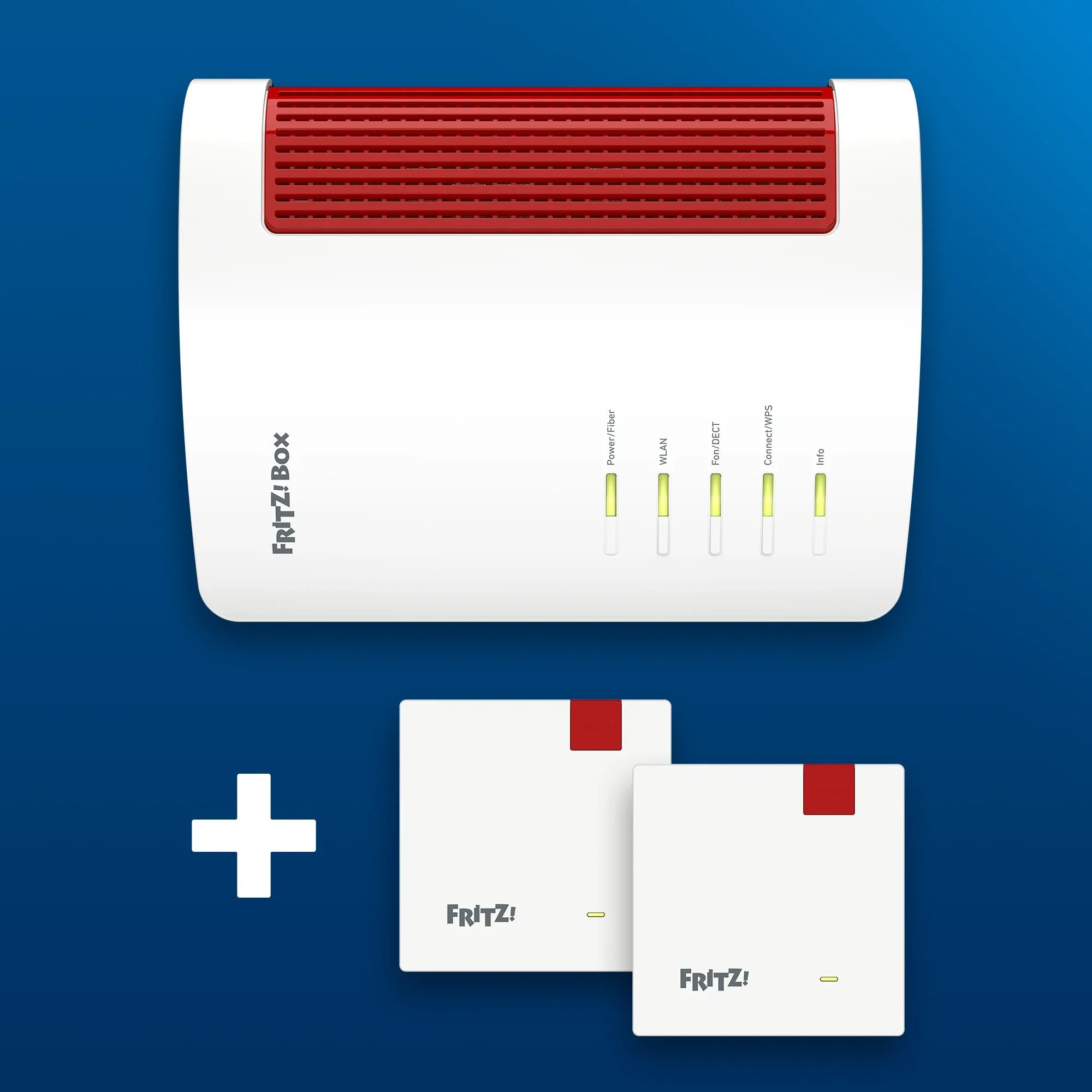 FRITZ! Wi-Fi 7 Fiber Mesh Bundle