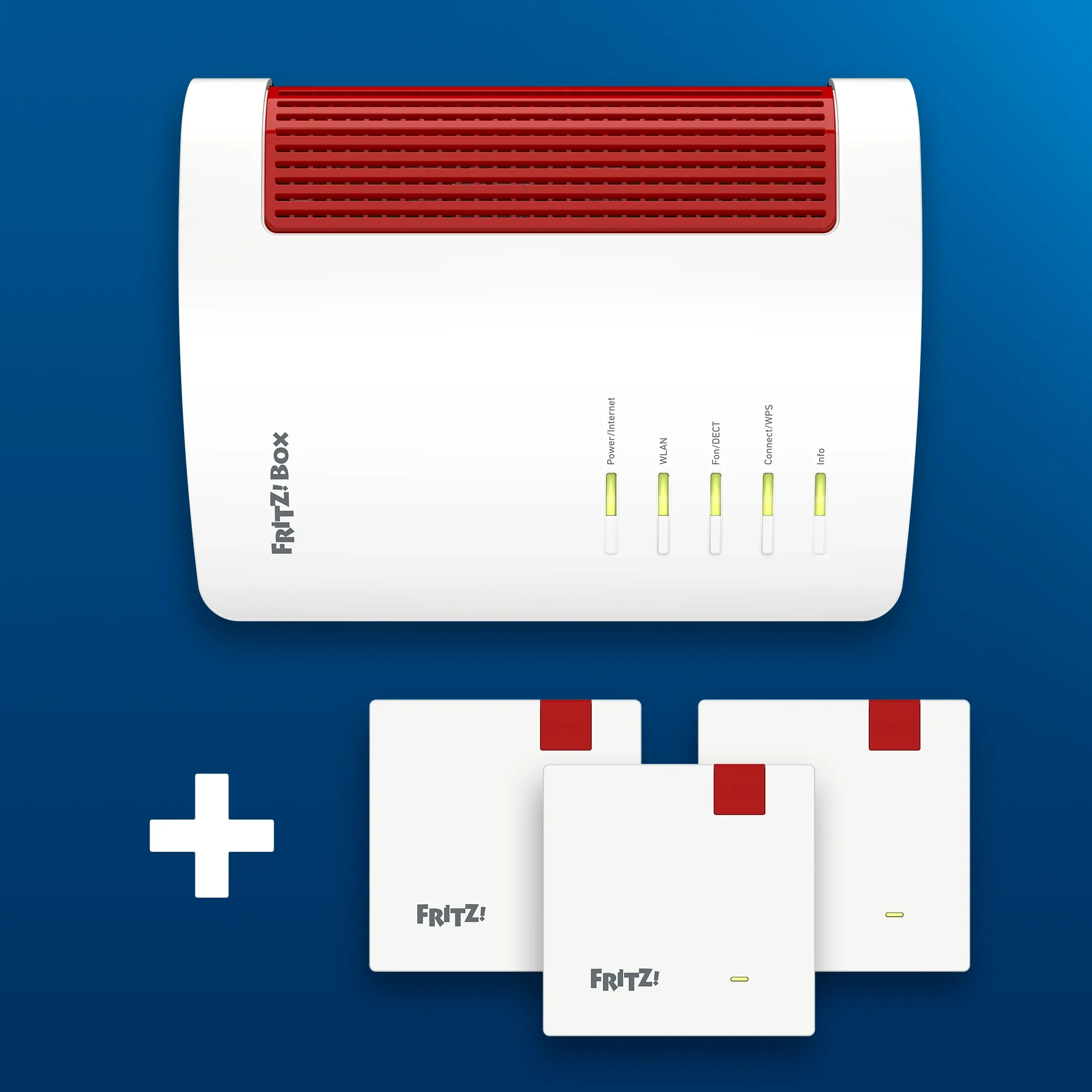 FRITZ! Wi-Fi 7 Netzwerk Mesh Bundle